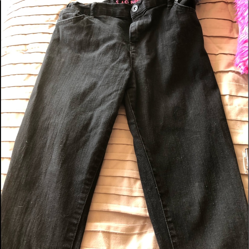 Black Jeans adjustable waisted